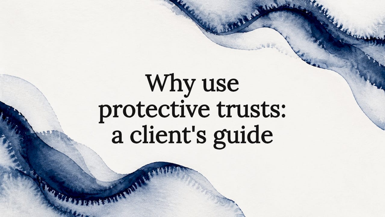Decorative editorial illustration framing article title